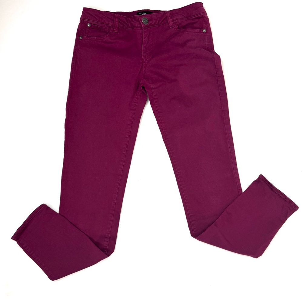 Celebrity Pink Maroon Skinny Jeans 9/29